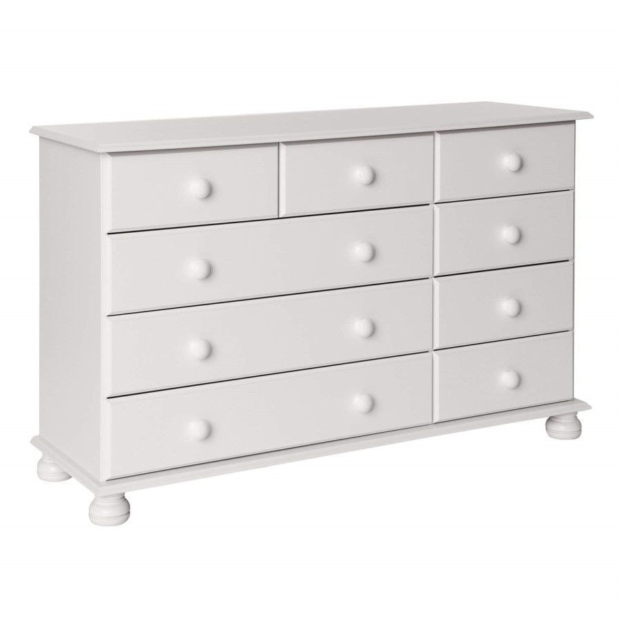 Furniture To Go Copenhagen 3+6 Chest in White