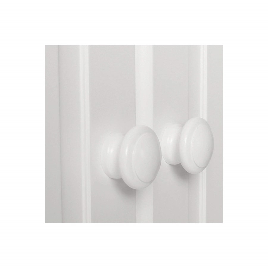 Furniture To Go Copenhagen 2 Door 2 Drawer Combi Wardrobe In White