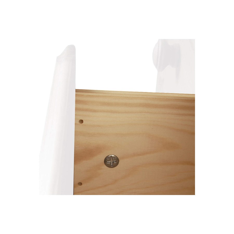 Furniture To Go Copenhagen 2 Door 2 Drawer Combi Wardrobe In White