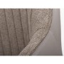 Shankar Celeste Pair of Dining Chairs in Chenille & Leather Effect Beige