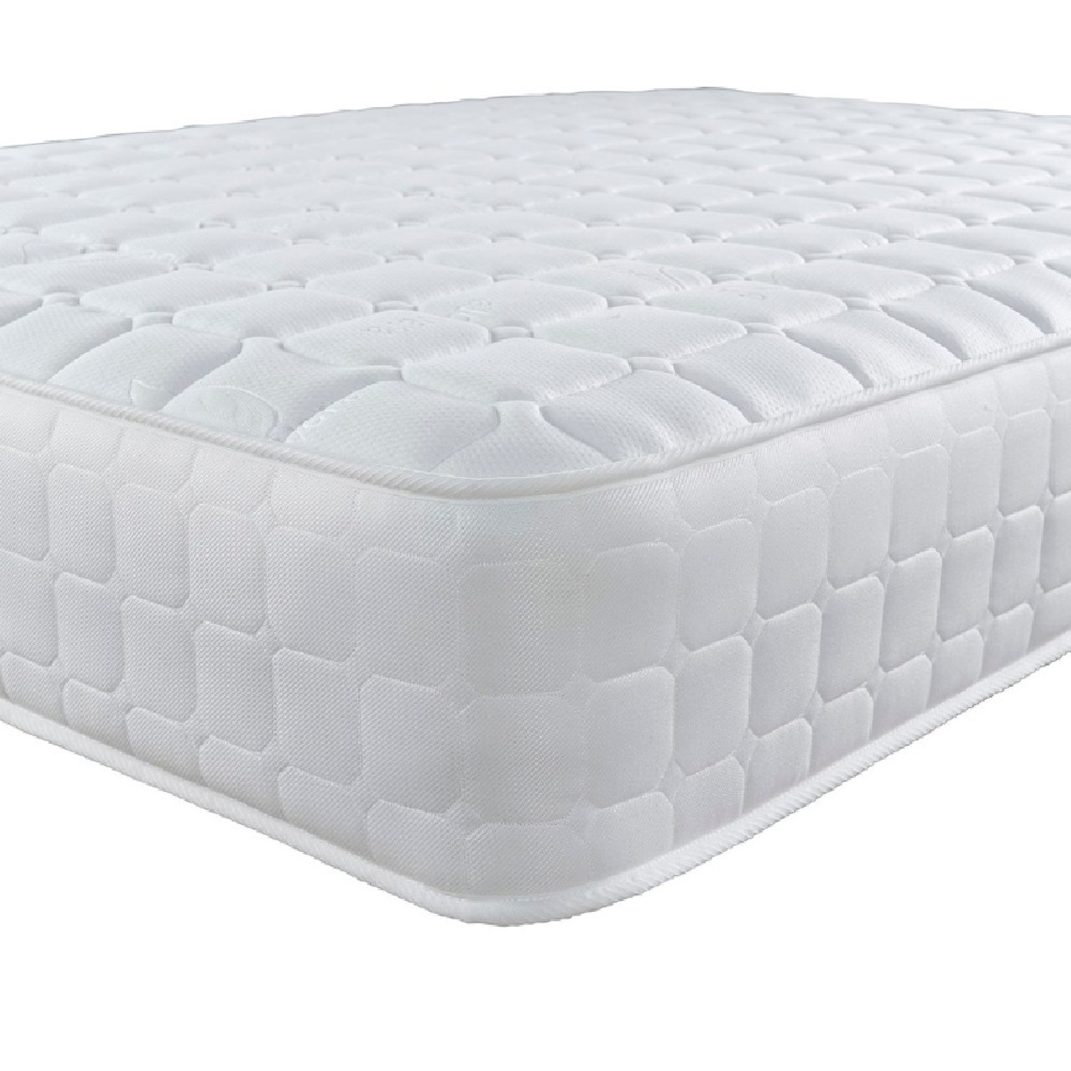 Aspire furniture aloe vera eco memory wool & spring premium mattress - single