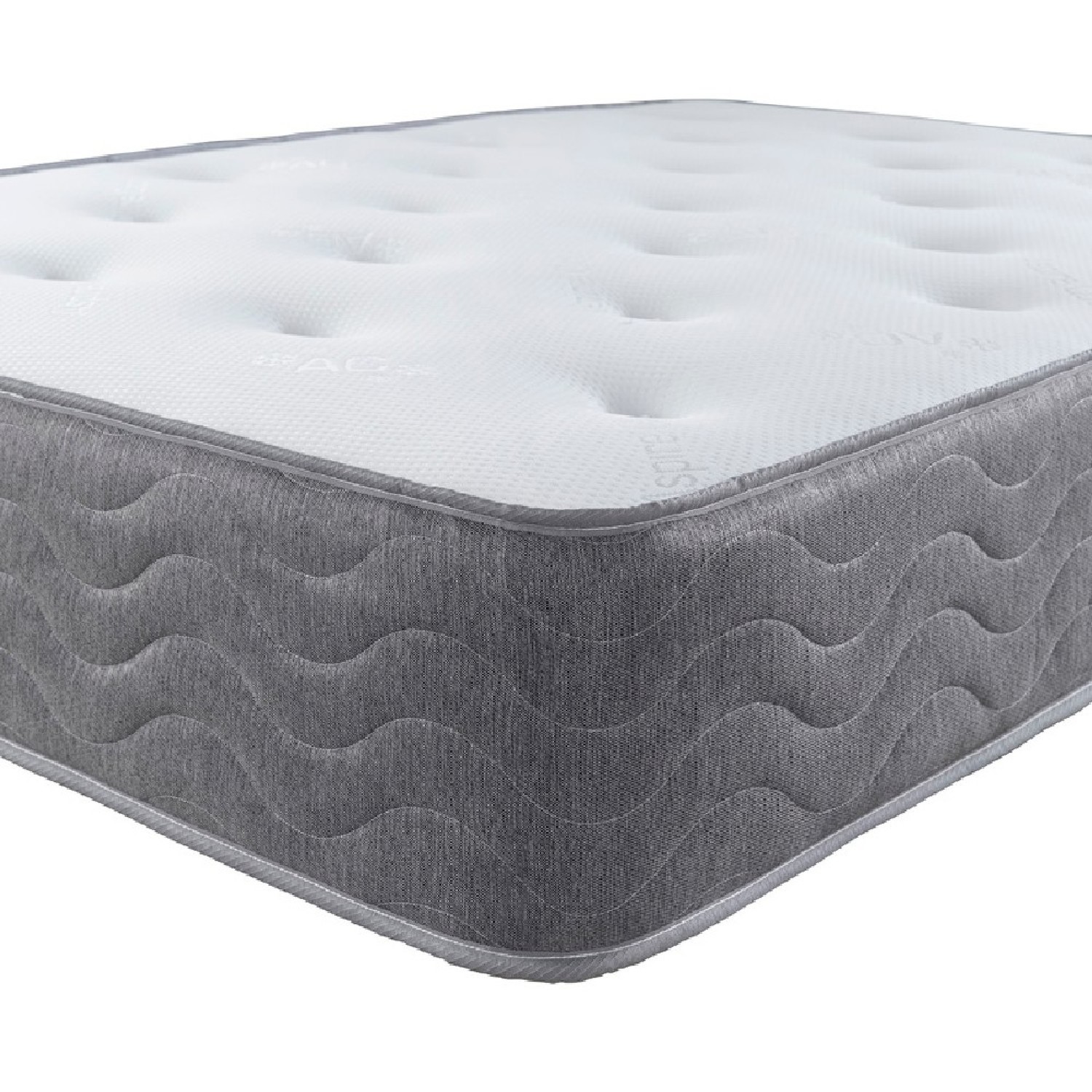 Aspire furniture air conditioned natural 1000 pocket spring mattress -single