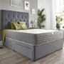 Aspire Furniture Air Conditioned Natural 1000 Pocket Spring Mattress -Single