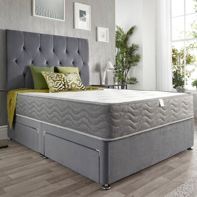 Aspire Furniture Air Conditioned Natural 1000 Pocket Spring Mattress -Single