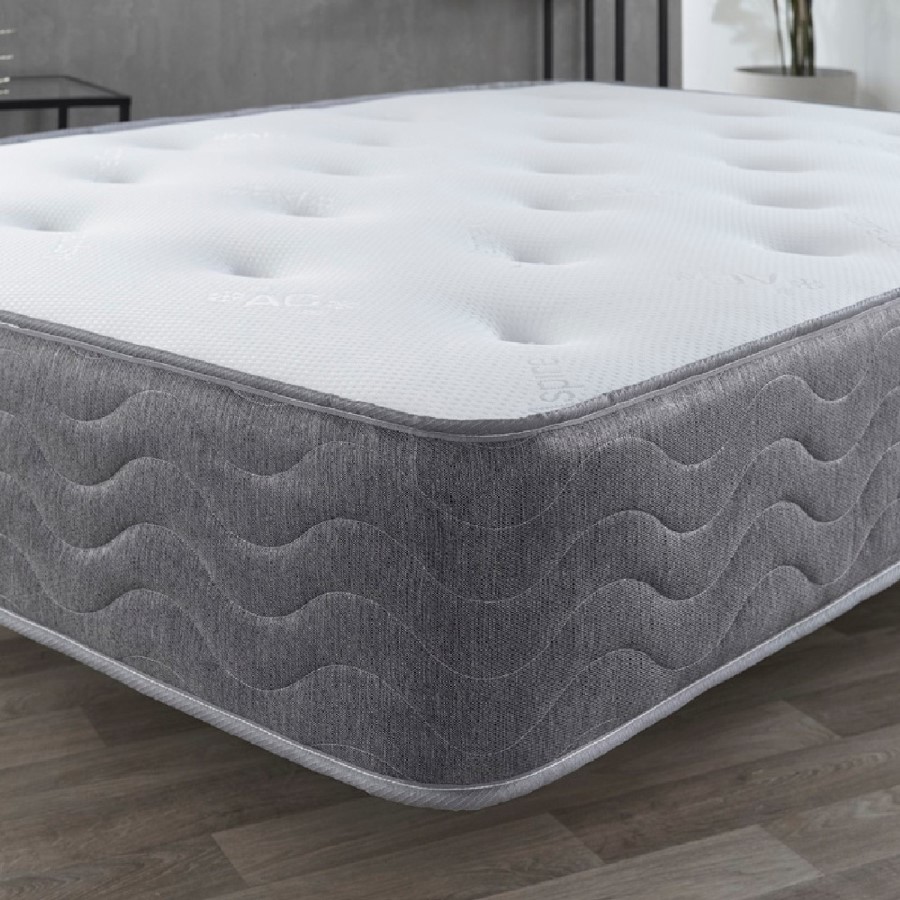 Aspire Furniture Air Conditioned Natural 1000 Pocket Spring Mattress -Double