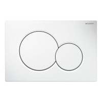 Geberit Sigma01 White Flush Plate