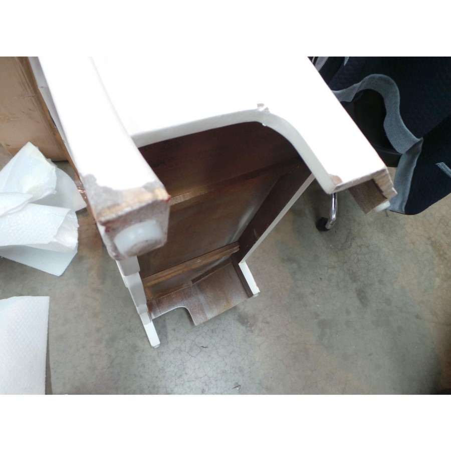 GRADE A3 - Signature North French Chic Monique Corner TV Unit in Pale mint