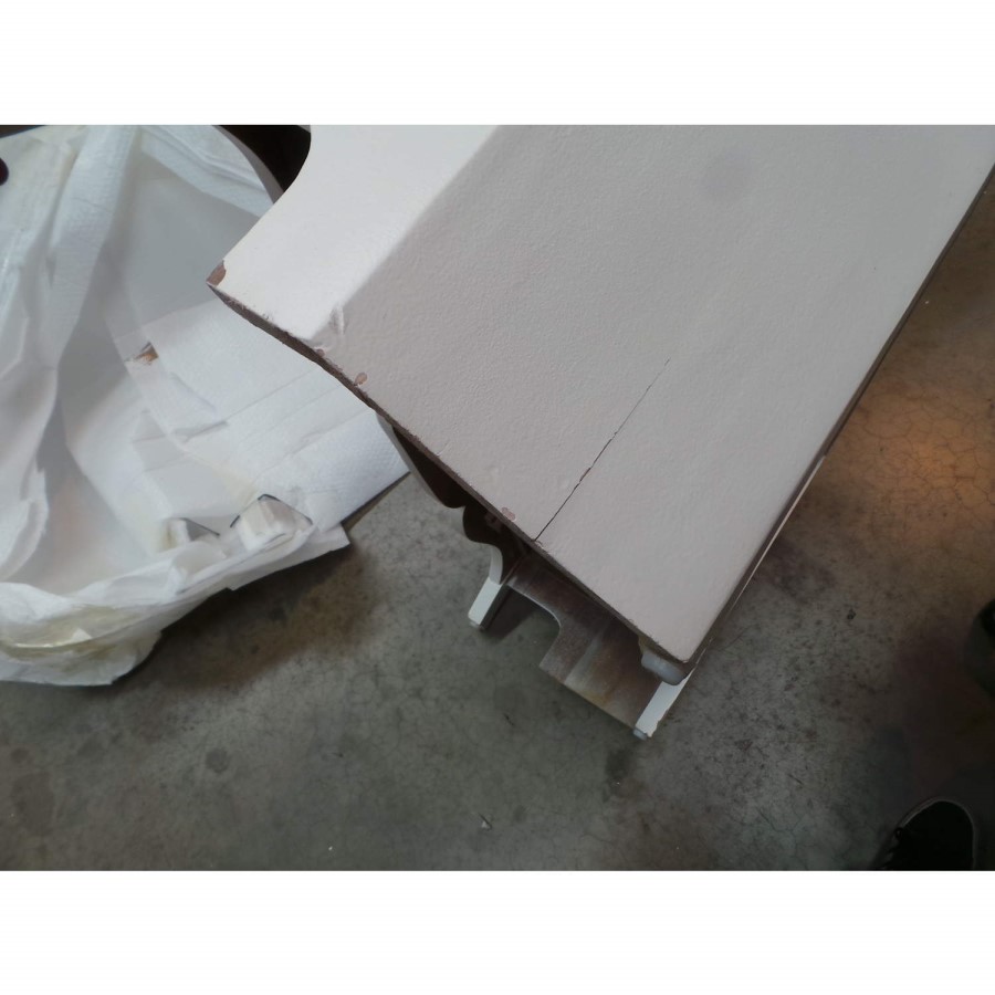 GRADE A3 - Signature North French Chic Monique Corner TV Unit in Pale mint