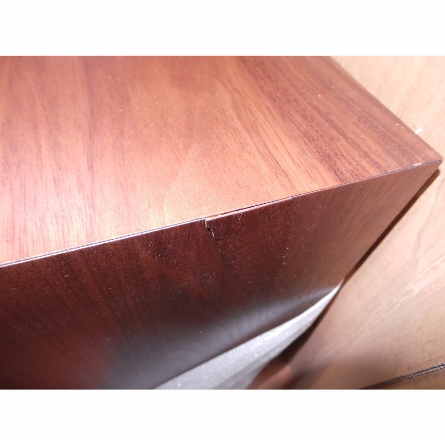 GRADE A2 - Bentley Designs City Walnut Coffee Table with Drawer