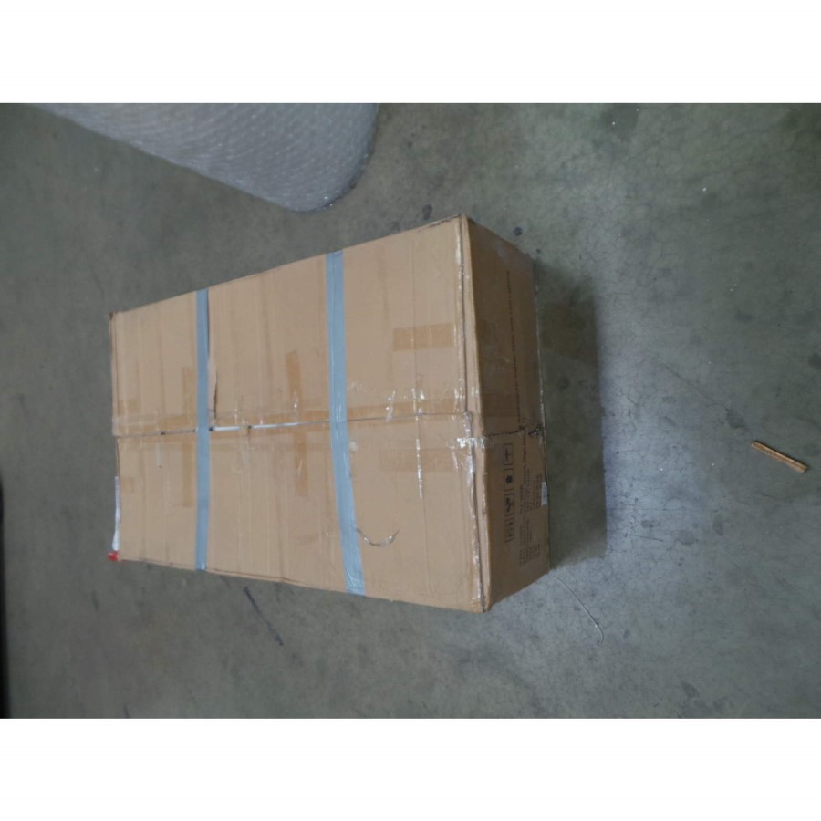 GRADE A2 - Tiffany Black High Gloss Rectangular Coffee Table with LED Lighting