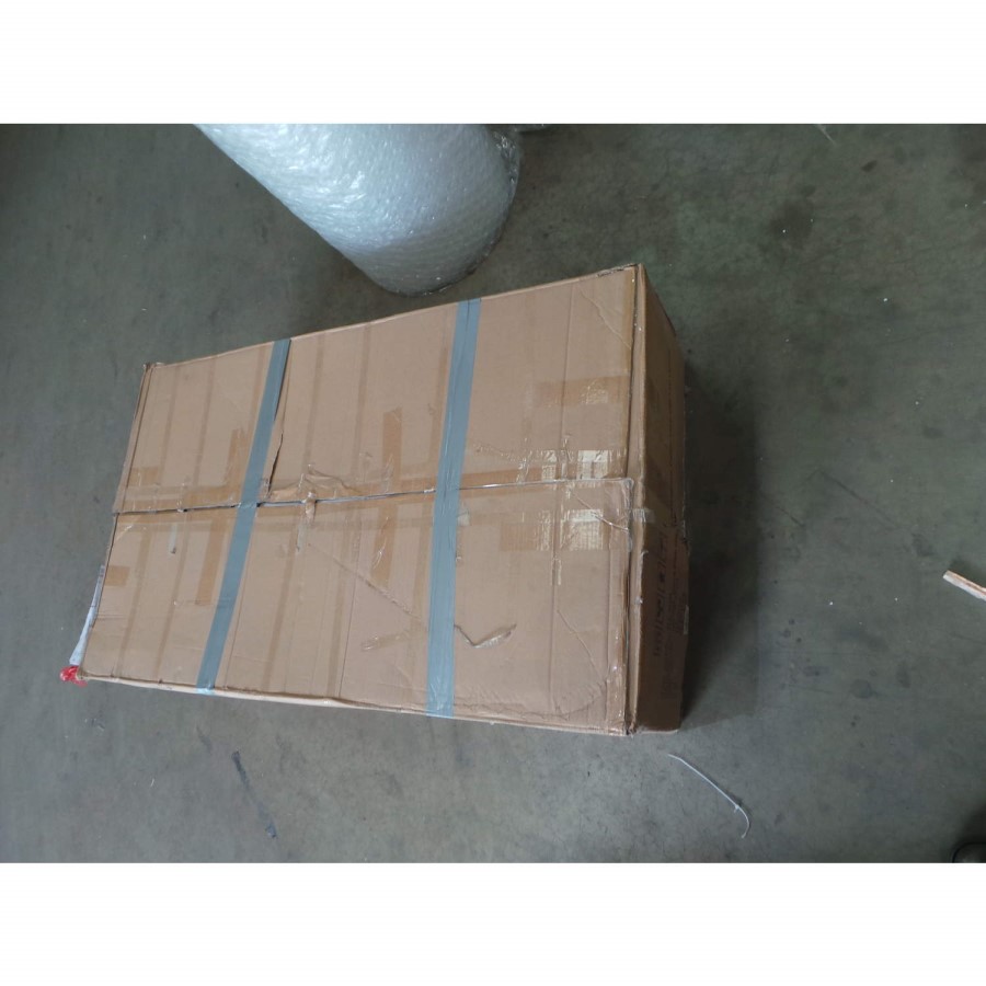 GRADE A2 - Tiffany Black High Gloss Rectangular Coffee Table with LED Lighting