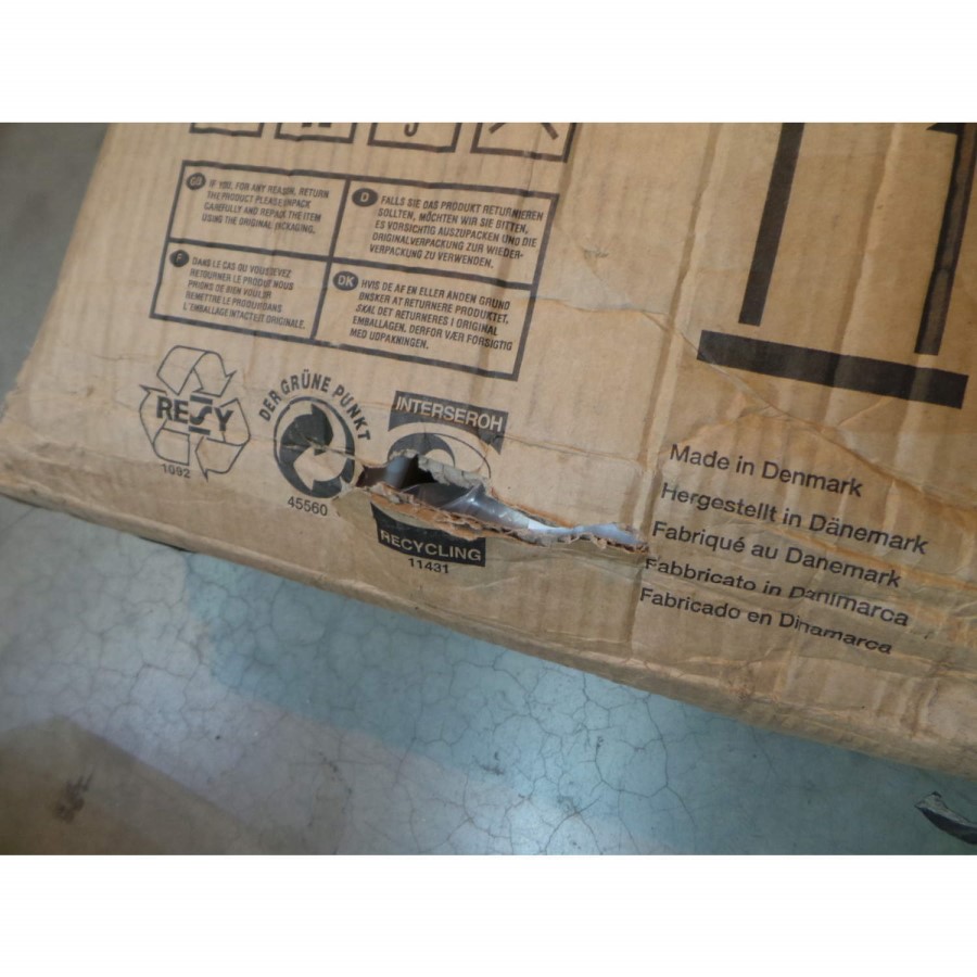 GRADE A2 - Copenhagen 3+2 Drawer Chest In White