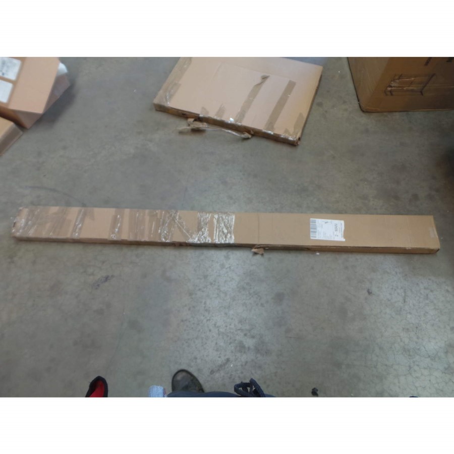 GRADE A2 - Seconique Monaco Single Bed Frame High Foot End in White