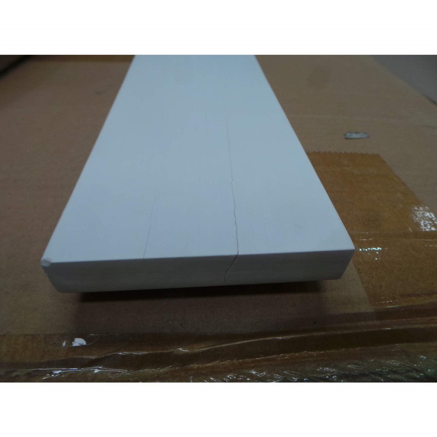 GRADE A2 - Seconique Monaco Single Bed Frame High Foot End in White