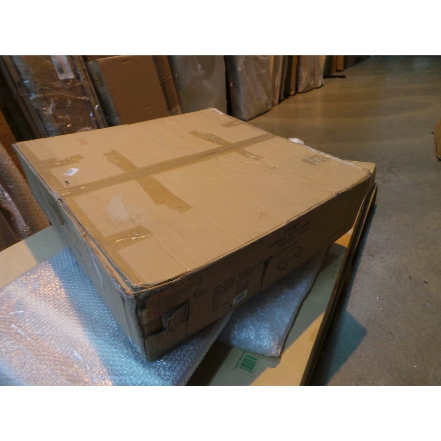 GRADE A2 - Tiffany White High Gloss Square Coffee Table 