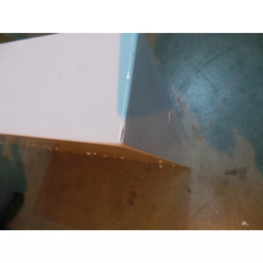 GRADE A2 - Tiffany White High Gloss Square Coffee Table 