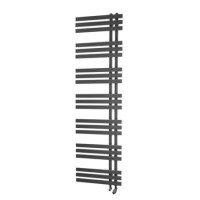 Towelrads Cobham Anthracite Heated Towel Rail Radiator - 1800 x 500mm Towelrads Cobham Anthracite Heated Towel Rail Radiator - 1800 x 500mm
