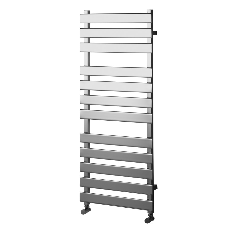 Perlo Chrome Heated Towel Rail - 1200 x 500mm