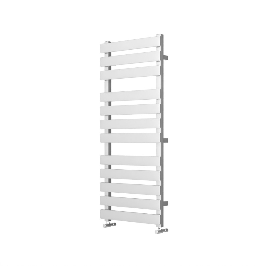 Perlo Chrome Heated Towel Rail - 1200 x 500mm