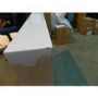 GRADE A2 - Tiffany White High Gloss Square Coffee Table 