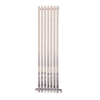 Soho Chrome Single Panel Vertical Radiator - 1800 x 435mm