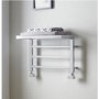 Towelrads Holyport Chrome Heated Towel Rail Radiator - 350 x 500mm