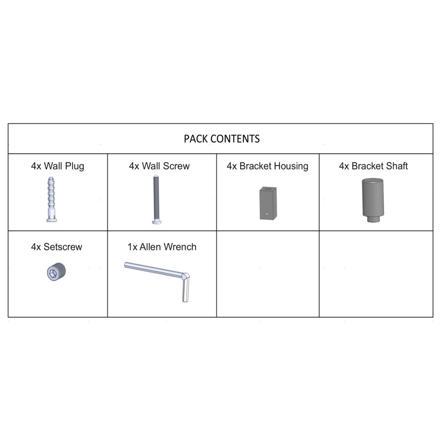 Towelrads Holyport Chrome Heated Towel Rail Radiator - 350 x 500mm