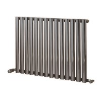 Dorney Anthracite Single Panel Horizontal Radiator - 600 x 832mm