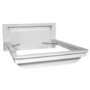 Sciae Opus 36 Continental Double Bed in White High Gloss