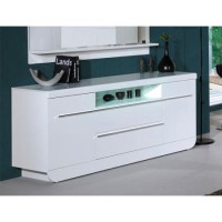 Sciae Skylight Floyd 36 High Gloss Sideboard In White