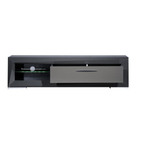 Sciae Brook High Gloss Grey TV Cabinet