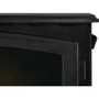 Adam Woodhouse Black LED Double Door Electric Stove 1.8kW