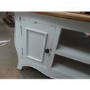 GRADE A3 - Signature North French Chic Monique Corner TV Unit in Pale mint