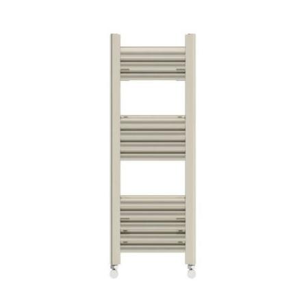 Towelrads Eton Brushed Aluminium Heated Towel Rail Radiator - 800 x 300mm