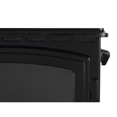 Adam Electric Stove in Black - Aviemore