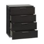 Sciae Sunrise 32 4 Drawer Chest in Grey High Gloss