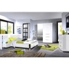 GRADE A1 - Sciae Sunrise 36 Double Bed in White High Gloss