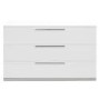 Sciae Sunrise 36 Chest of Drawers in White High Gloss