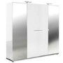 Sciae Sunrise 36 4 Door Wardrobe in White High Gloss