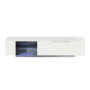 GRADE A3 -  Skylight Vertigo 36 High Gloss White TV Cabinet