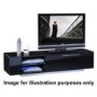 GRADE A3 -  Skylight Vertigo 36 High Gloss White TV Cabinet