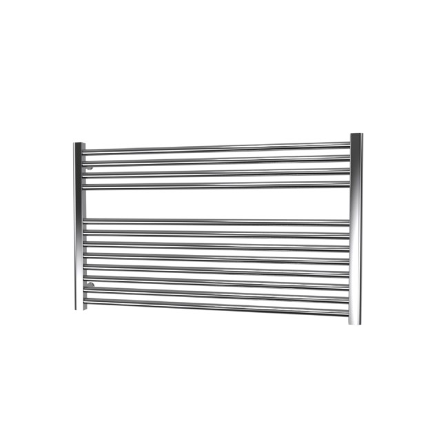 Towelrads Pisa Chrome Horizontal Towel Radiator 800 x 1000mm