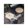 Char-Broil Pizza Stone Kit - With Ceramic Stone &amp; Wooden Peel