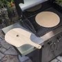 Char-Broil Pizza Stone Kit - With Ceramic Stone & Wooden Peel