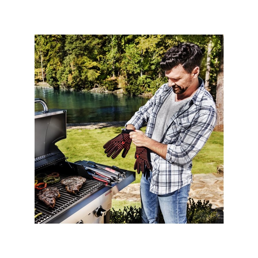 Char-Broil High Performance Heat Resistant BBQ Grilling Gloves