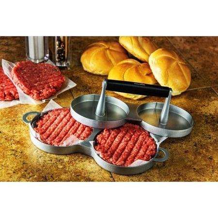 Char-Broil Double Burger Press - Cast Aluminium