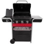 Char-Broil Gas2Coal 330 - 3 Burner Dual Fuel BBQ Grill with Side Burner