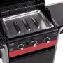 Char-Broil Gas2Coal 330 - 3 Burner Dual Fuel BBQ Grill with Side Burner