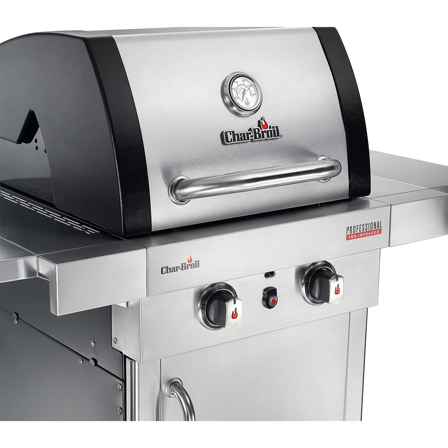 Char Broil Professional 2200 S 2 Burner Gas BBQ Grill Silver