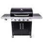 Char-Broil Performance Series 440B - 4 Burner Gas BBQ Grill with Side Burner - Black